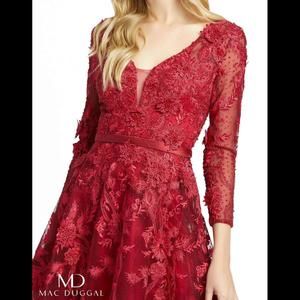 Dress Mac Duggal floral evening dress
